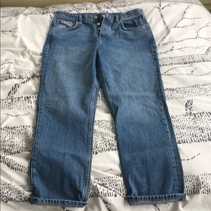 Button fly jeans from Topshop